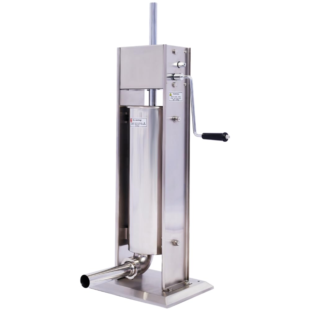 Stainless Steel 15 lb Sausage Stuffer V415