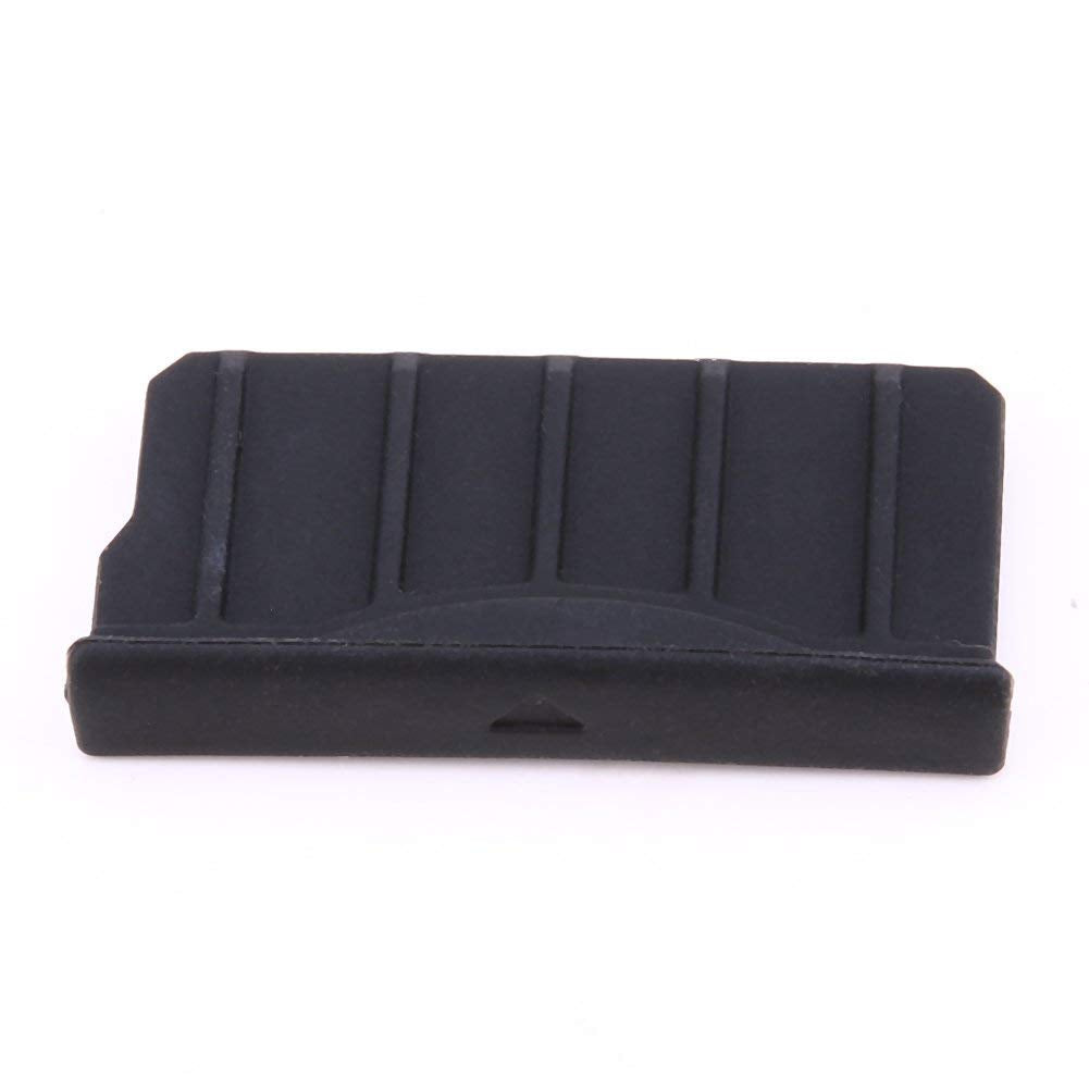 Silicone Dust Plug Cover Earphone Charger Jack Stopper Black C2656