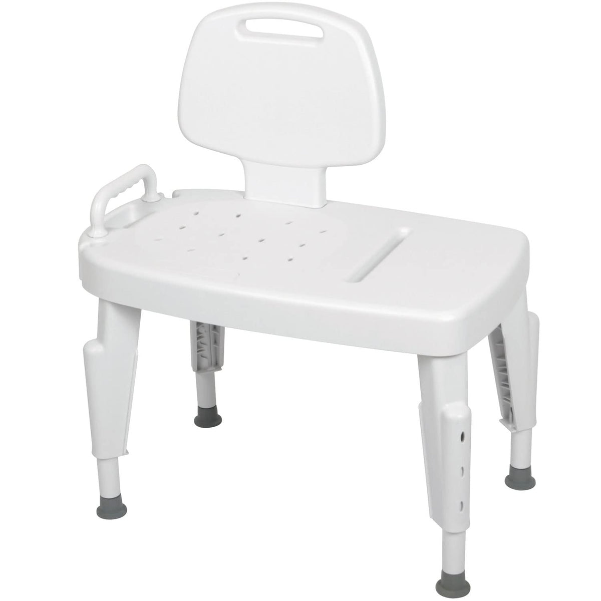 Universal Transfer Bench for Bathtubs & Showers, 350lb Weight Capacity, Adjustable Legs F941