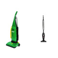 Bagged Lightweight Upright Vacuum Cleaner & Bagless Stick Vacuum with Crevice Tool Y417