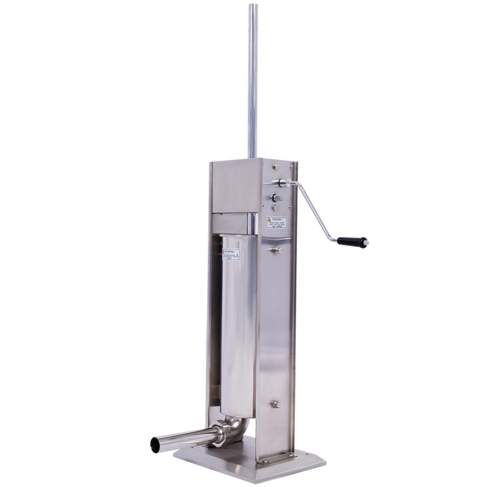 Stainless Steel 15 lb Sausage Stuffer V415