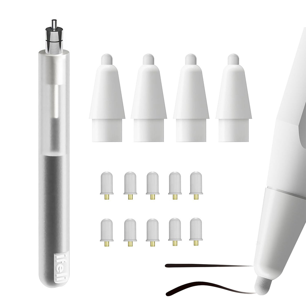 Apple Pencil Paper-Like Film Nib with Lead Replacement Kit F863