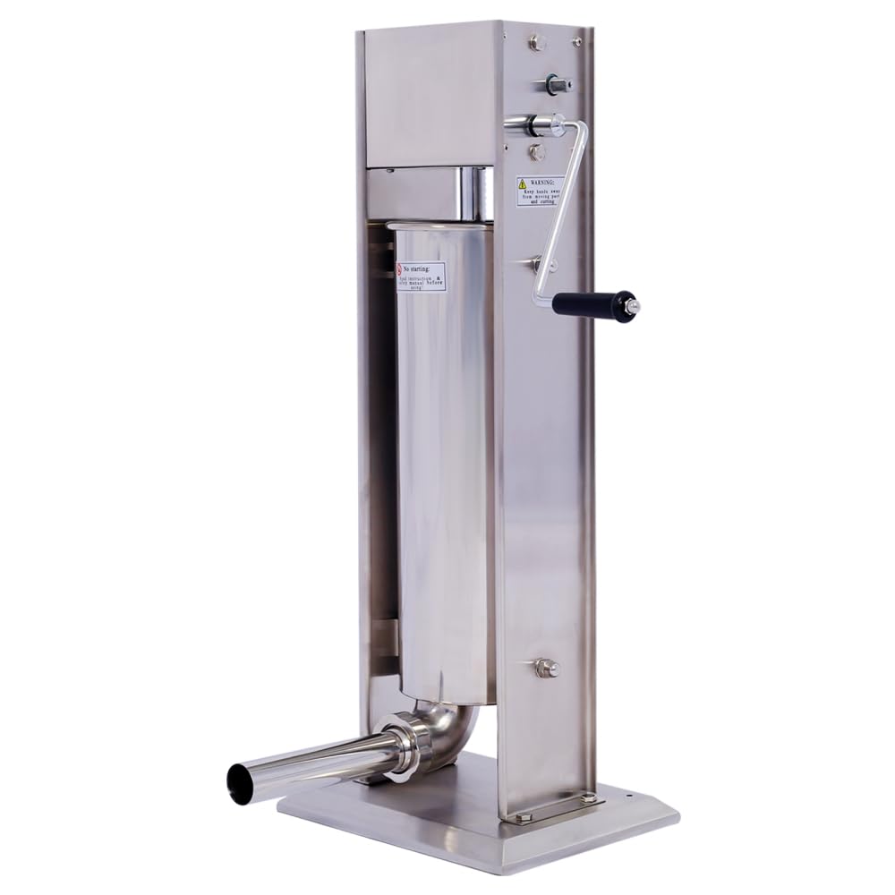 Stainless Steel 15 lb Sausage Stuffer V415