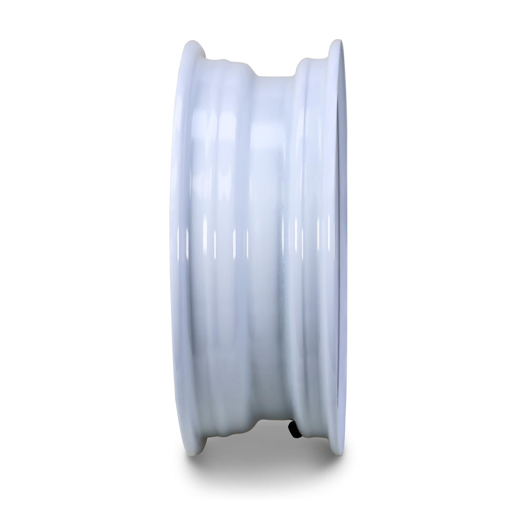 15X5 Trailer Wheel 5 Lug on 4.5" Bolt Pattern White Spoke Rim K2125