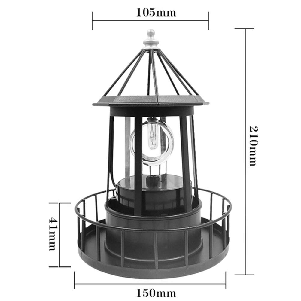 LED Solar Lighthouse Garden Light L933