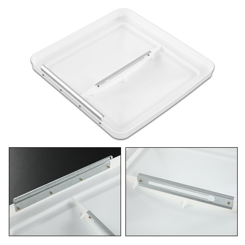 White 14" x 14" RV Roof Vent Cover 2pcs X901794