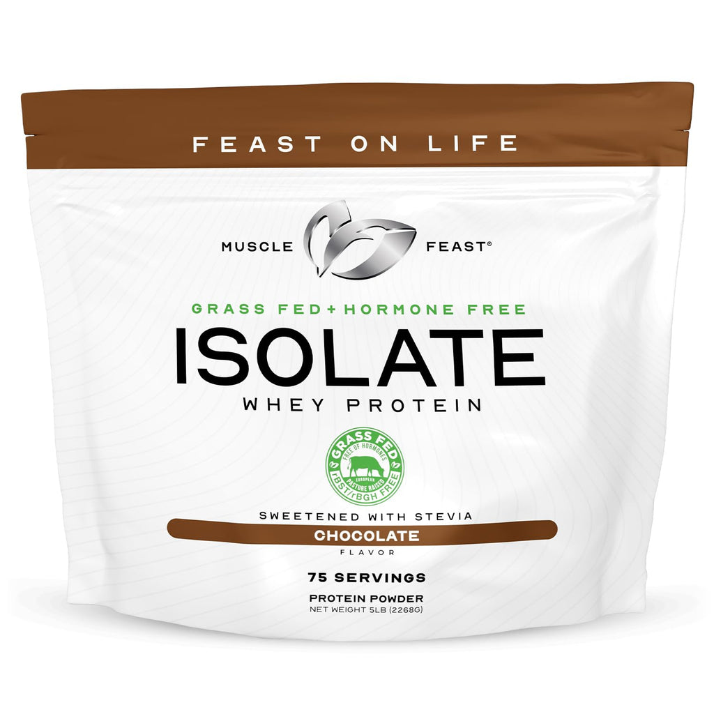 Grass-Fed Whey Protein Isolate Vanilla Chocolate 5lb K885