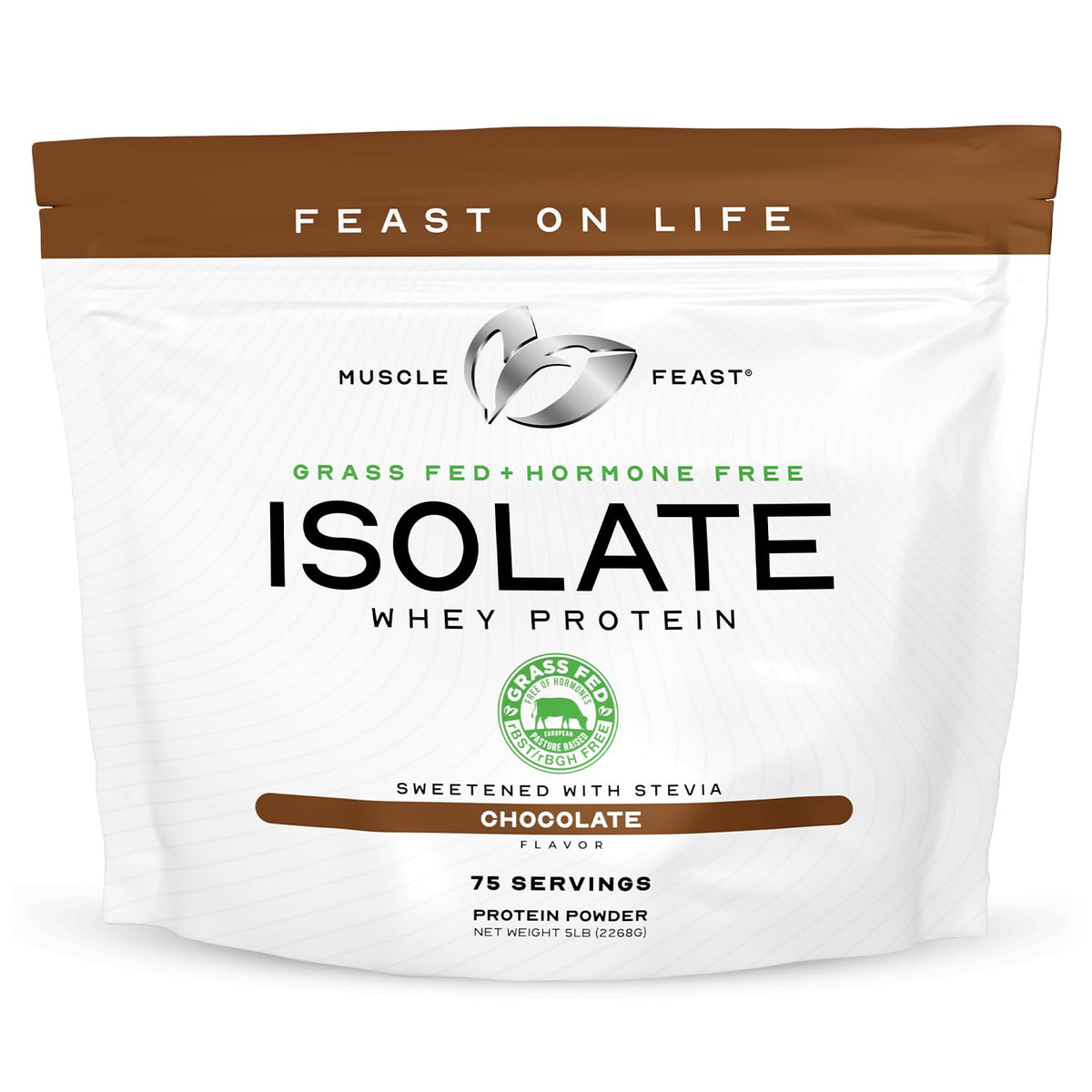 Grass-Fed Whey Protein Isolate Vanilla Chocolate 5lb K885