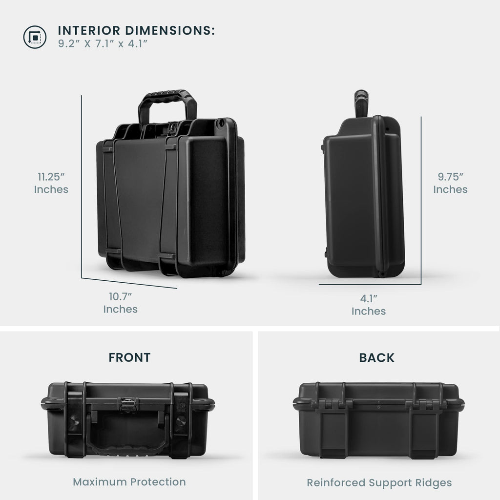Heavy Duty Protective Dry Box Case with Foam F5622