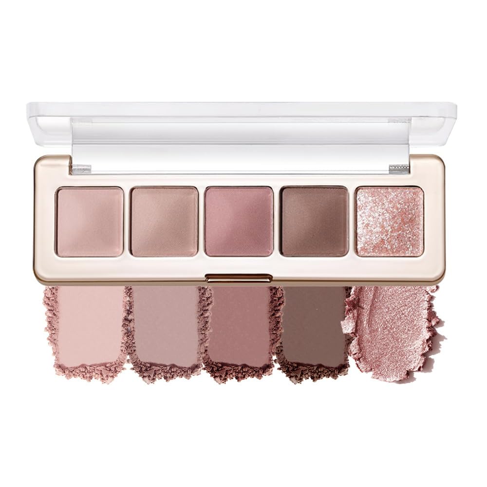 5 Colors Matte and Shimmer Eyeshadow Palette A159018