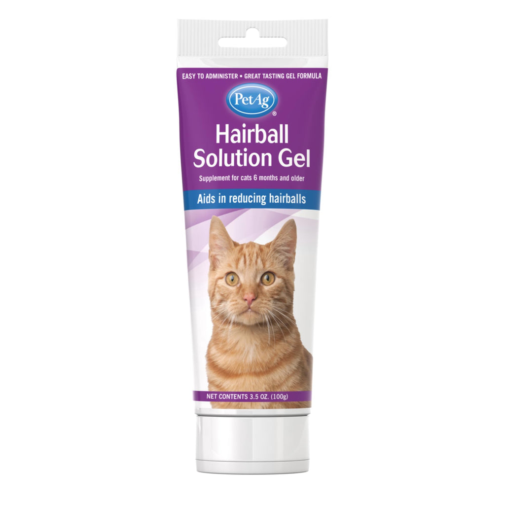 Hairball Solution Gel Supplement for Cats 3.5 oz Z73091