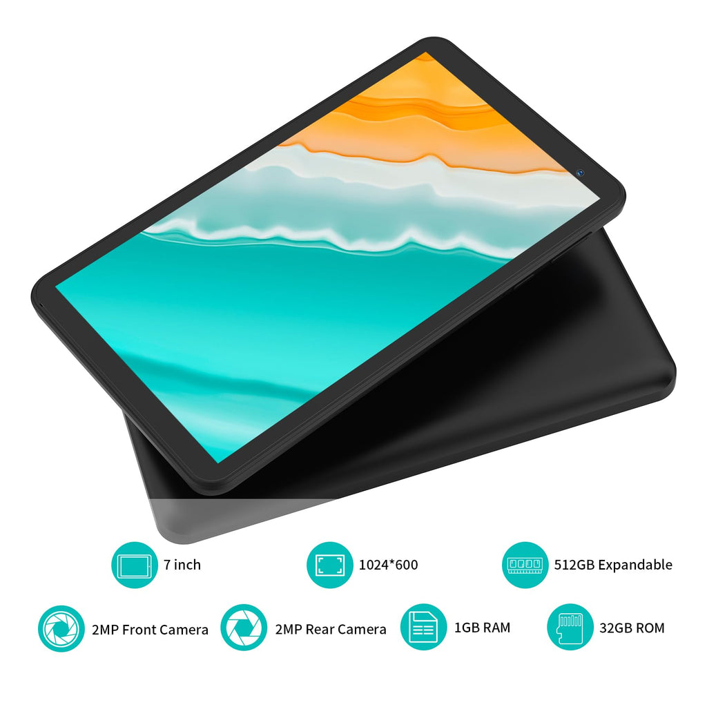 Android 7 inch Tablet 32GB ROM 2GB RAM HD Touchscreen Dual Camera J8659