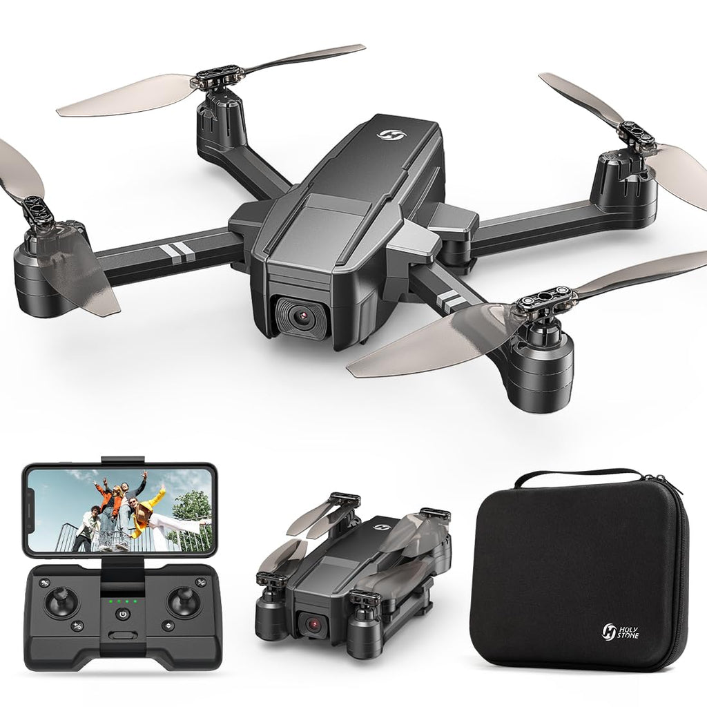 Foldable FPV Drone with 1080P WiFi Camera and Carrying Case M3546