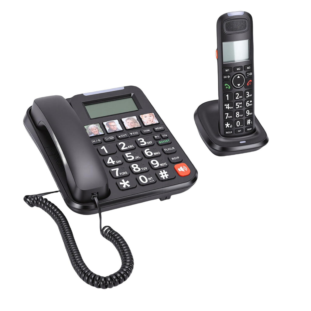 Expandable Corded Cordless Phone with Caller ID I695