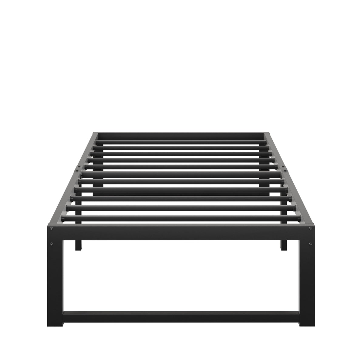 14 Inch Heavy Duty Twin Metal Bed Frame Q879694