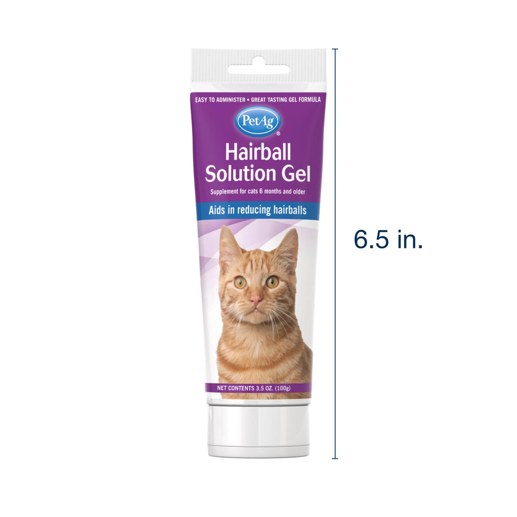 Hairball Solution Gel Supplement for Cats 3.5 oz Z73091