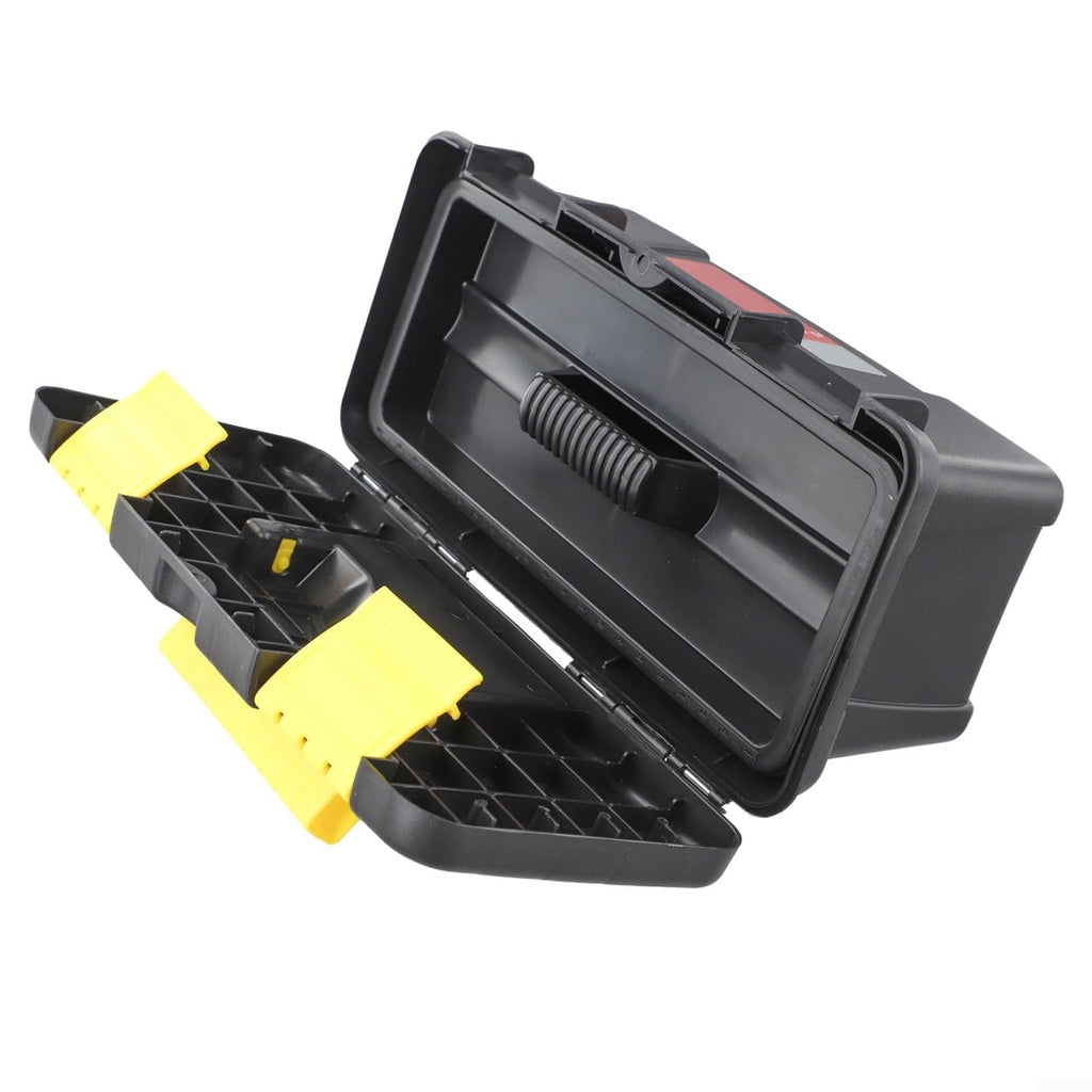 10 Inch Portable Plastic Toolbox with Two Layer Storage Q617349