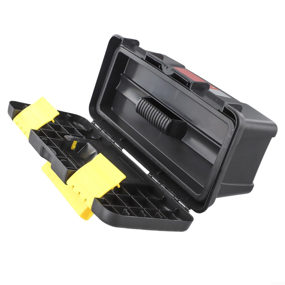 10 Inch Portable Plastic Toolbox with Two Layer Storage Q617349