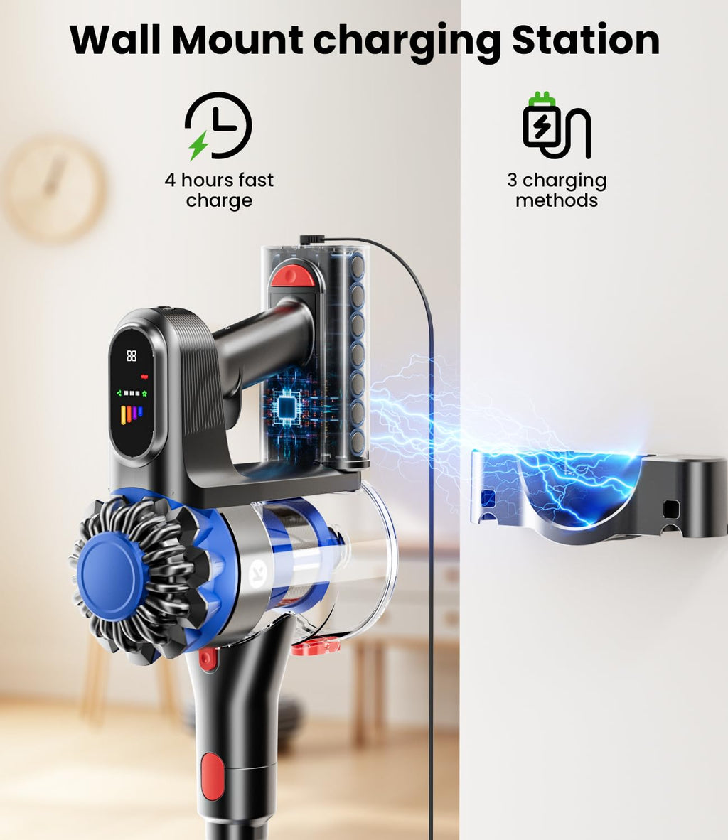 500W 40Kpa Cordless Stick Vacuum Cleaner U6642