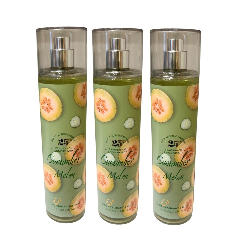Cucumber Melon Fine Fragrance Mist 8oz Pack of 3 J94777