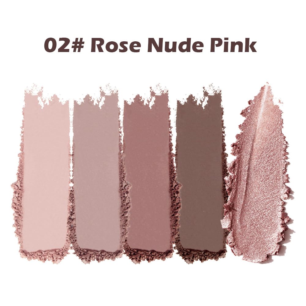 5 Colors Matte and Shimmer Eyeshadow Palette A159018