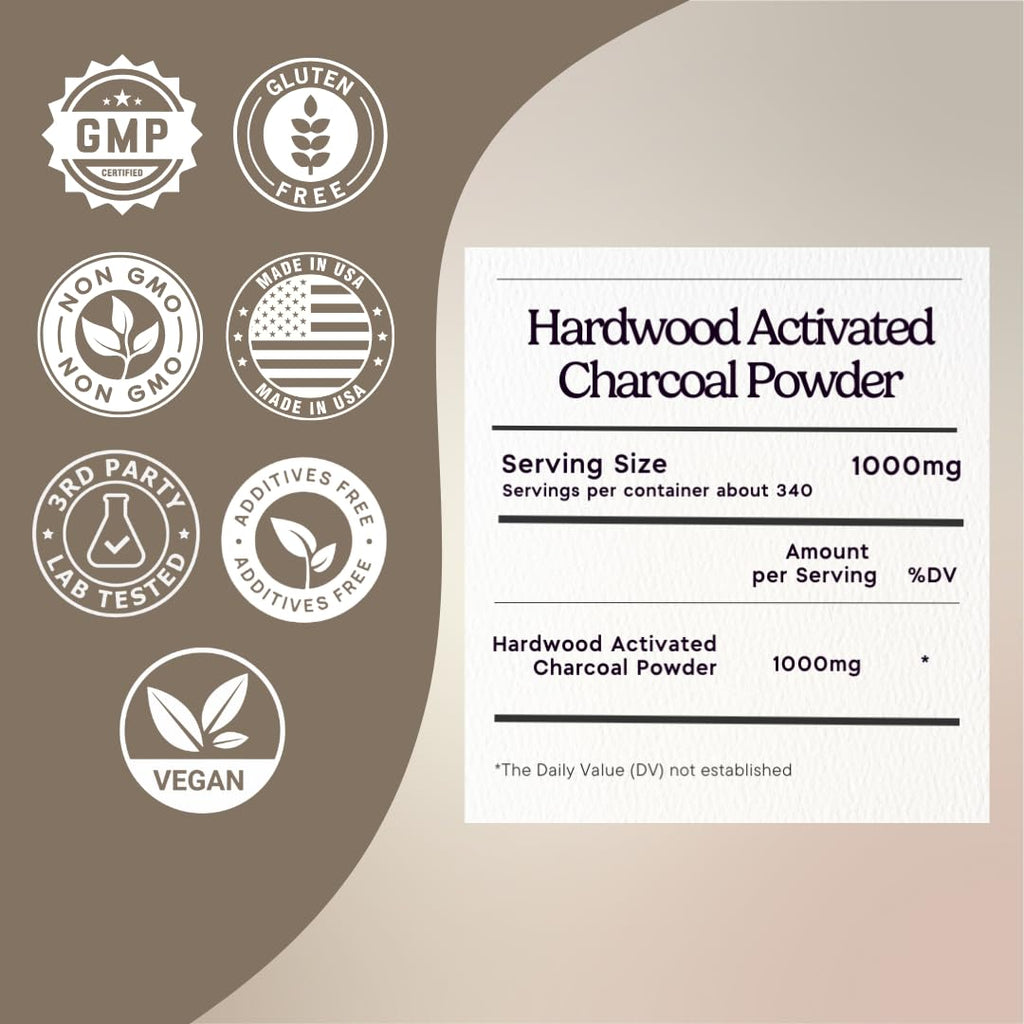 Activated Charcoal Powder 8 oz U921