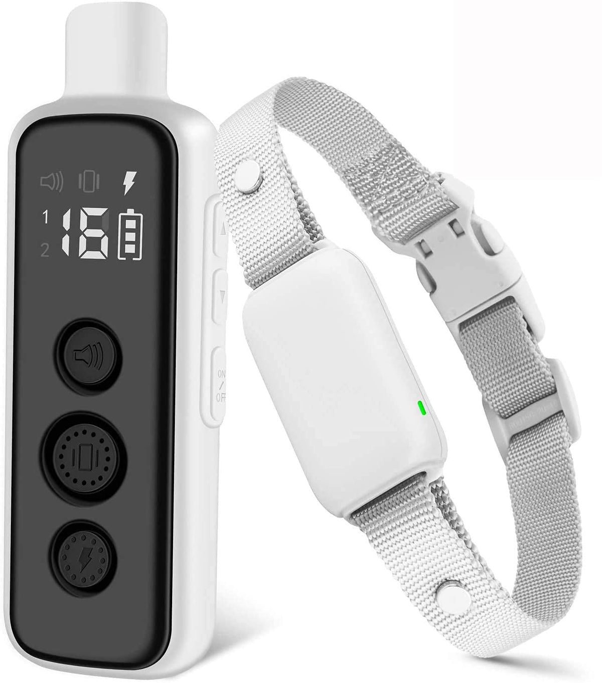 Waterproof Rechargeable Dog Training Collar with Remote D448358