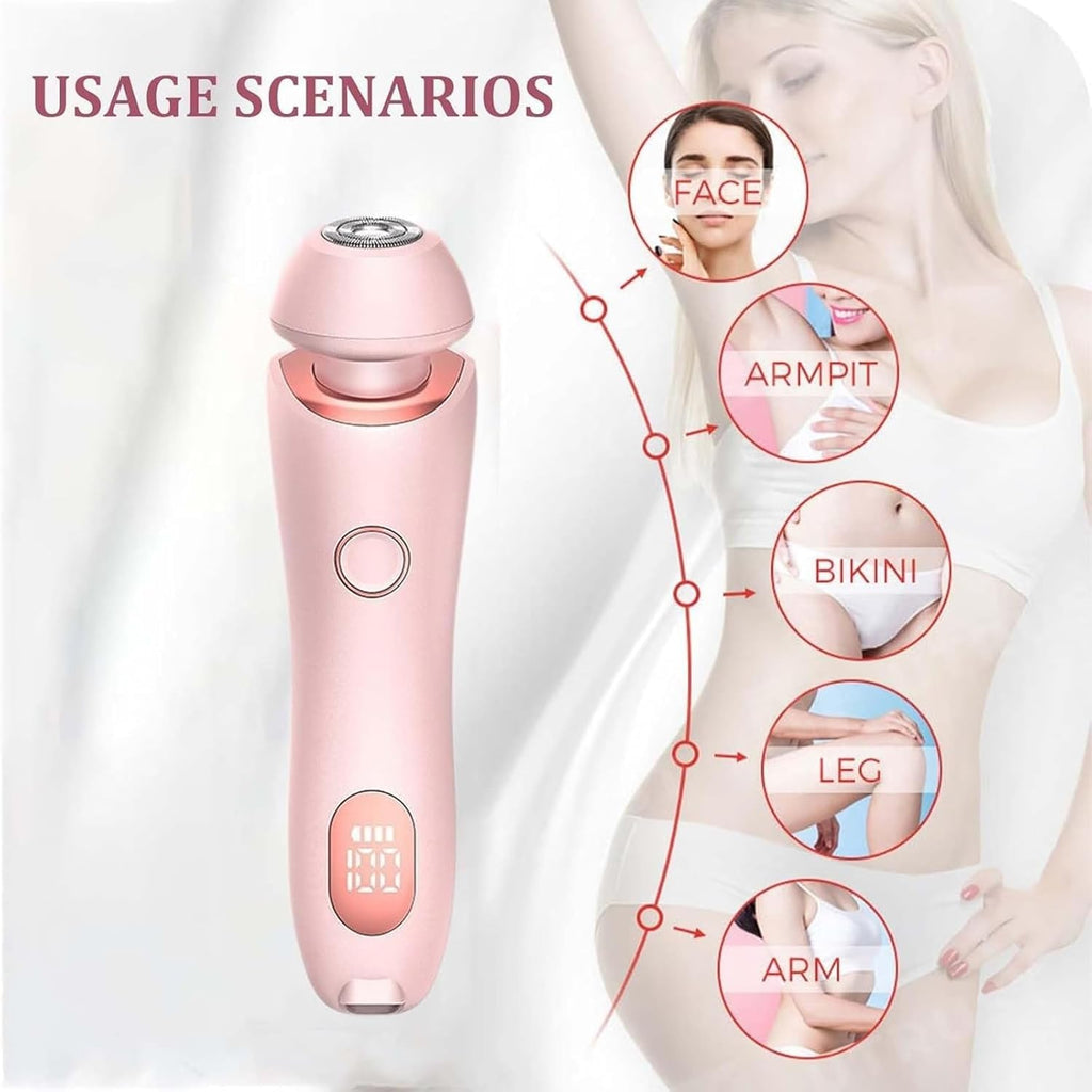 Blue Compact Facial Hair Removal Epilator P586601