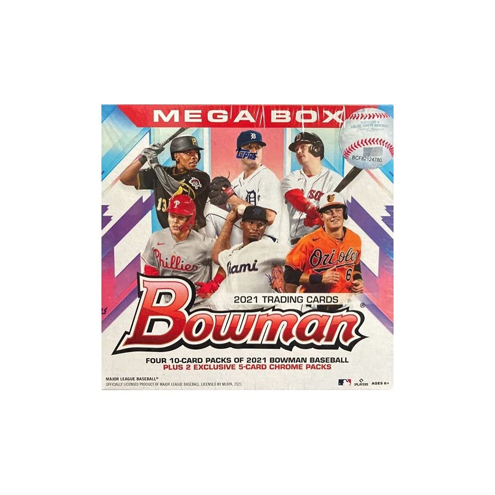 2021 Bowman Baseball Trading Card Mega Box L97768