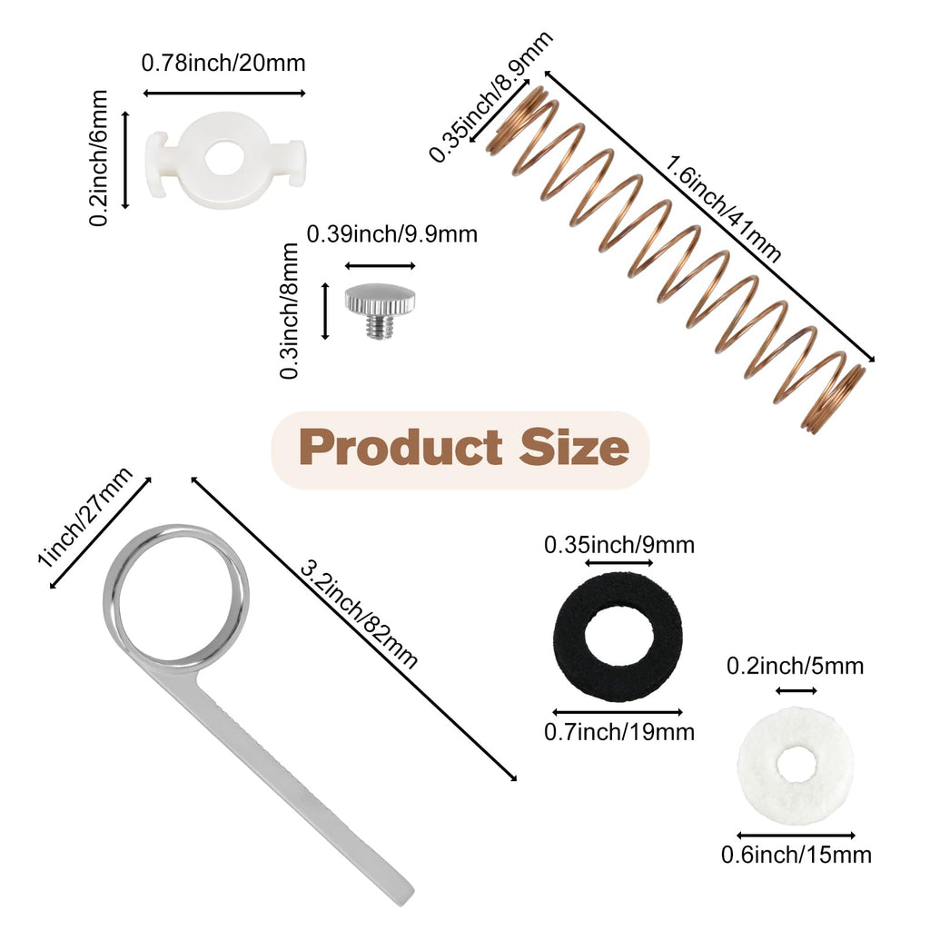 Trumpet Finger Button Repair Kit W858133