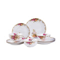 White 12 Piece Porcelain Dinnerware Set Y505765