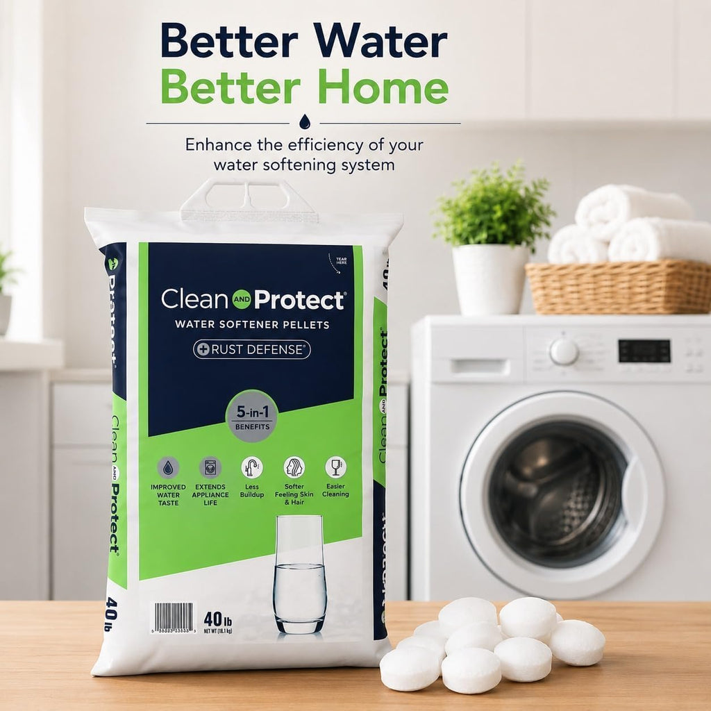 Water Softener Salt 40 lb Crystal Z724109