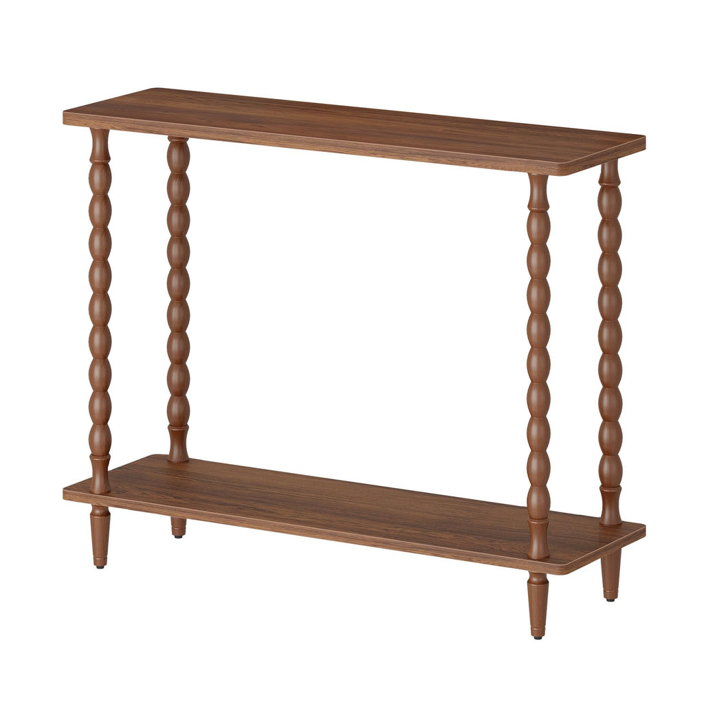 39.4'' 2-Tier Mid-Century Console Table S834072