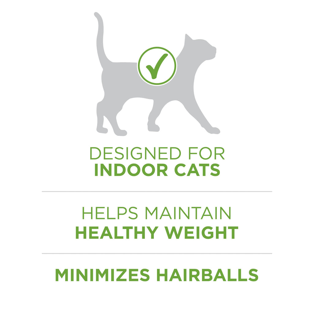 Indoor Weight Control Dry Cat Food 16 lb Bag N78197