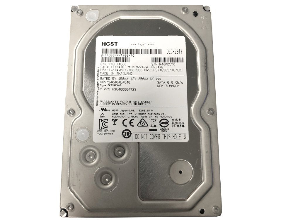 4TB 7200RPM SATA 3.5in Enterprise Hard Drive I18143
