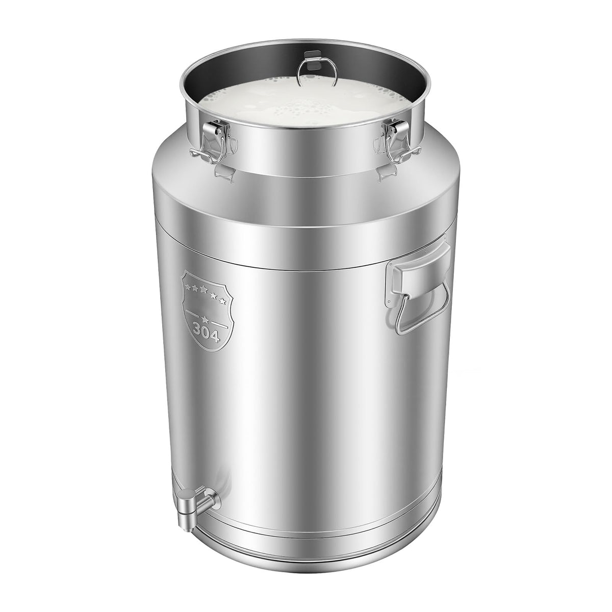 304 Stainless Steel 76L Sealed Bucket with Faucet G52924