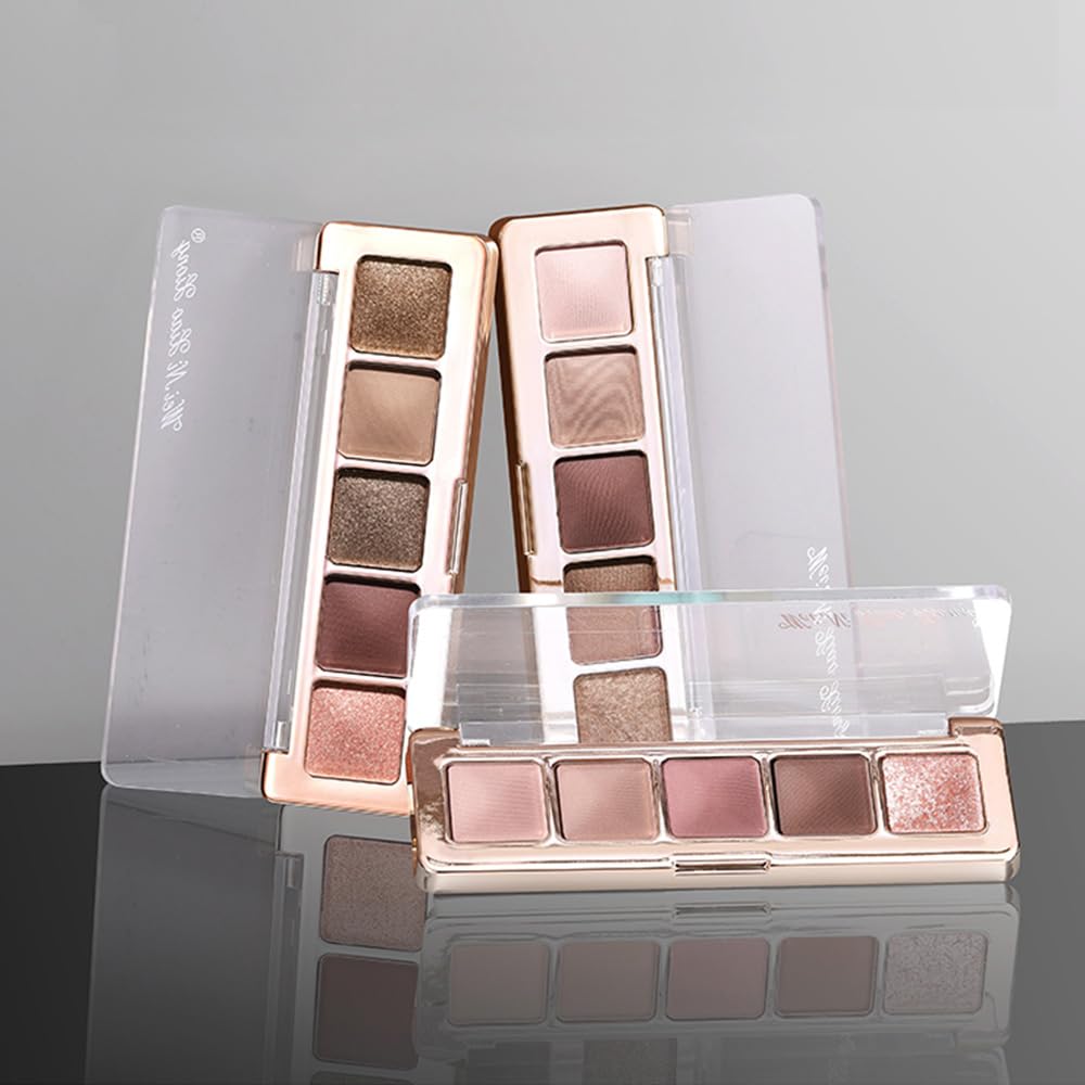 5 Colors Matte and Shimmer Eyeshadow Palette A159018