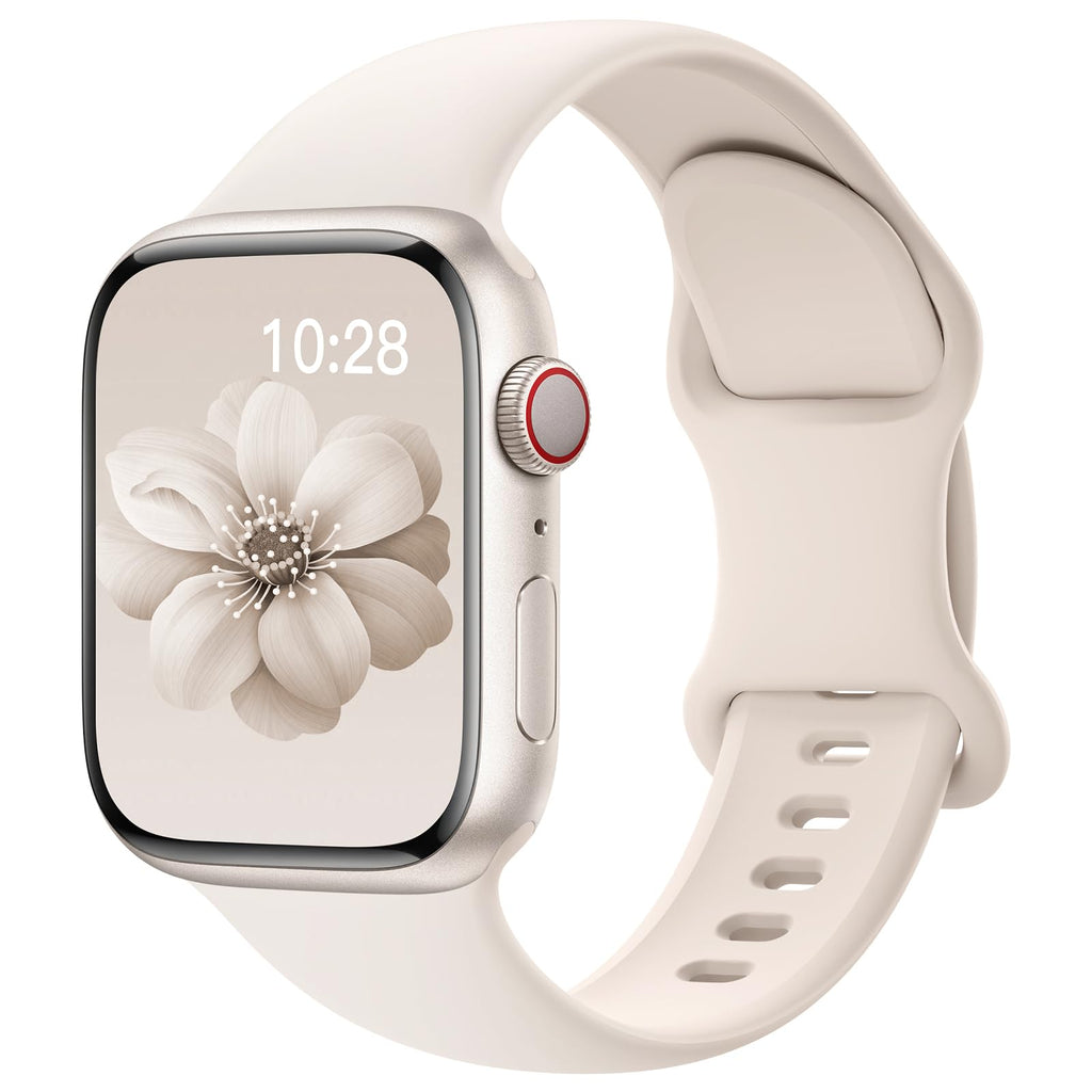 Silicone Band Compatible with Apple Watch 38mm 40mm 41mm 42mm 44mm 45mm 49mm Y558