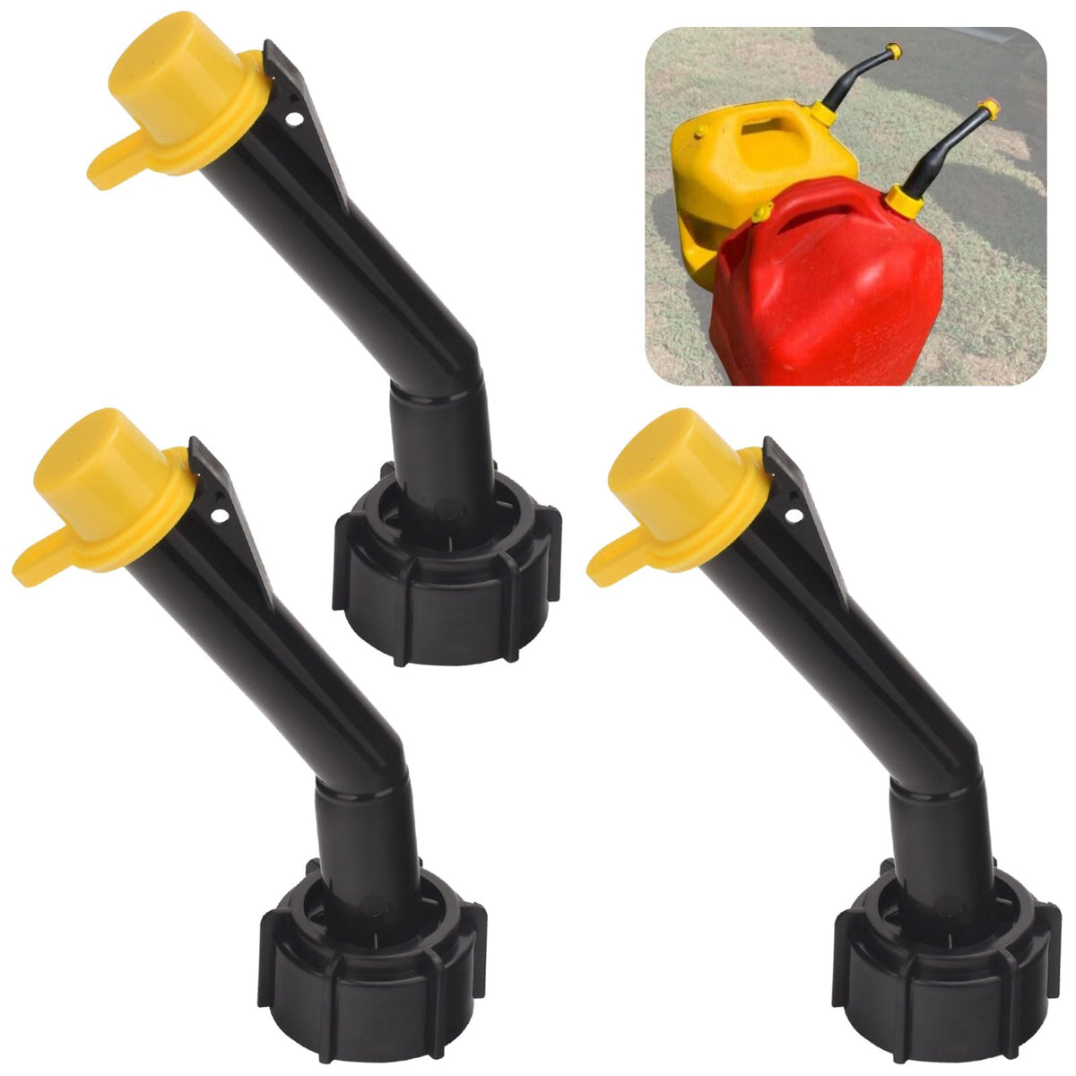 Gas Can Spouts Nozzles Rings Caps I7325