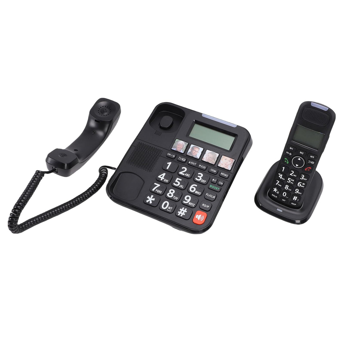 Expandable Corded Cordless Phone with Caller ID I695