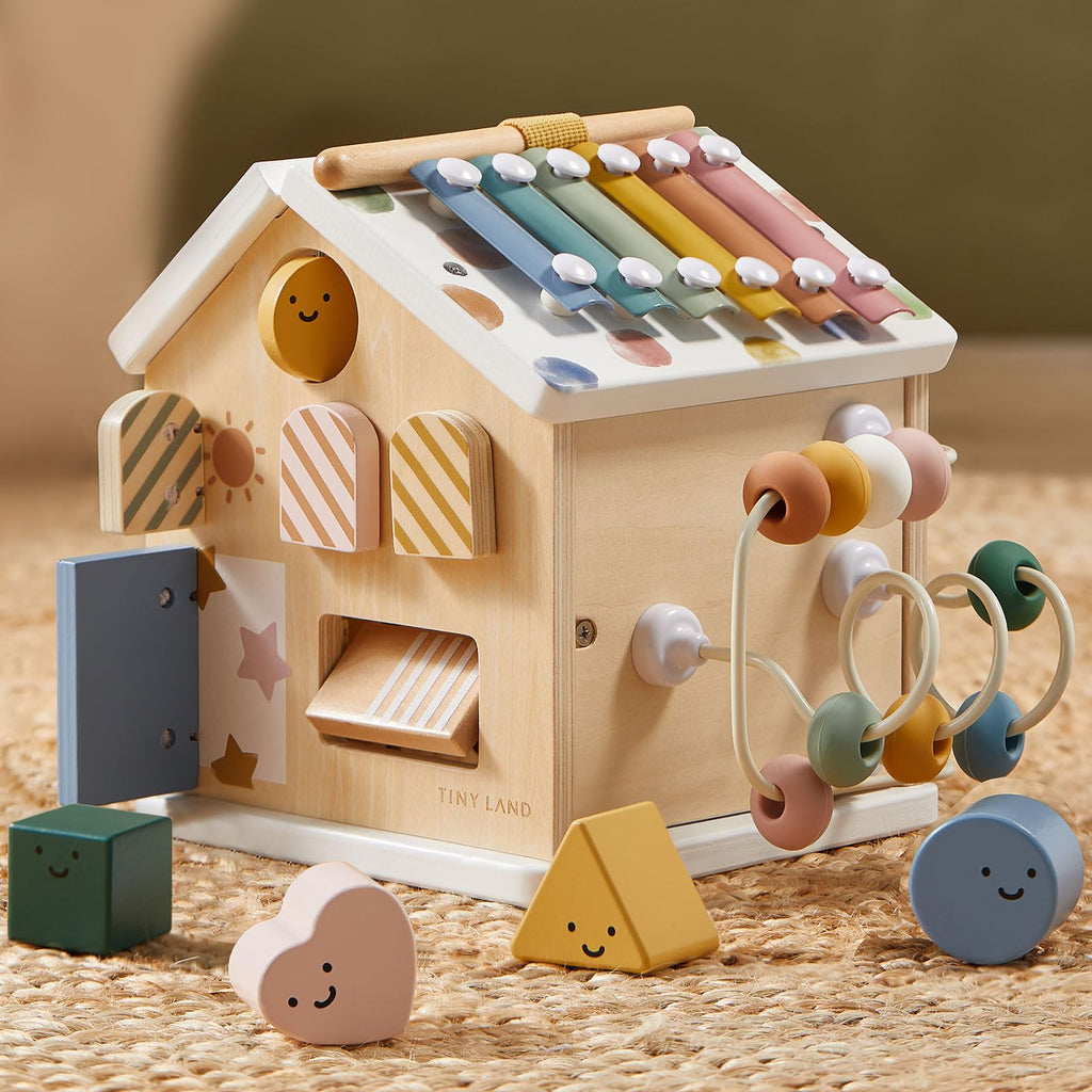 Wooden Activity Cube P732531