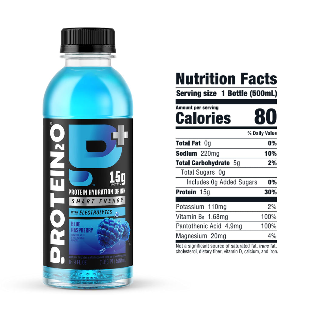 15g Whey Protein Isolate Hydration Drink, Sugar Free, 16.9 oz (Pack of 12) K827008