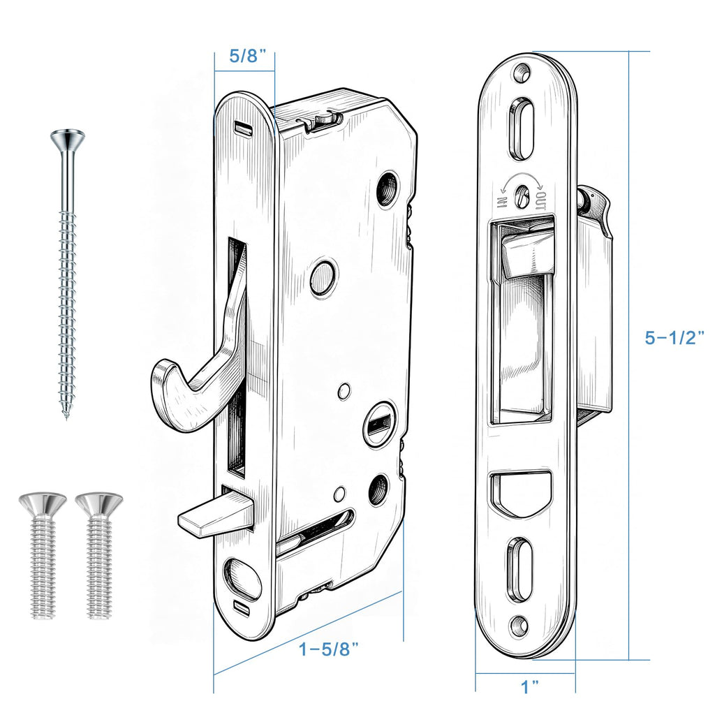 Lock and Receiver Kit M60655