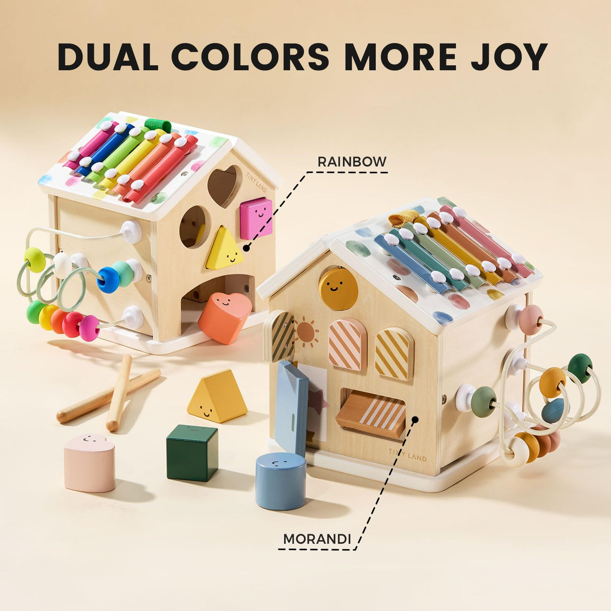 Wooden Activity Cube P732531