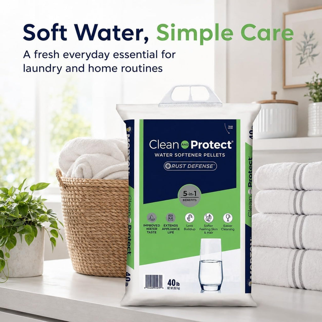 Water Softener Salt 40 lb Crystal Z724109