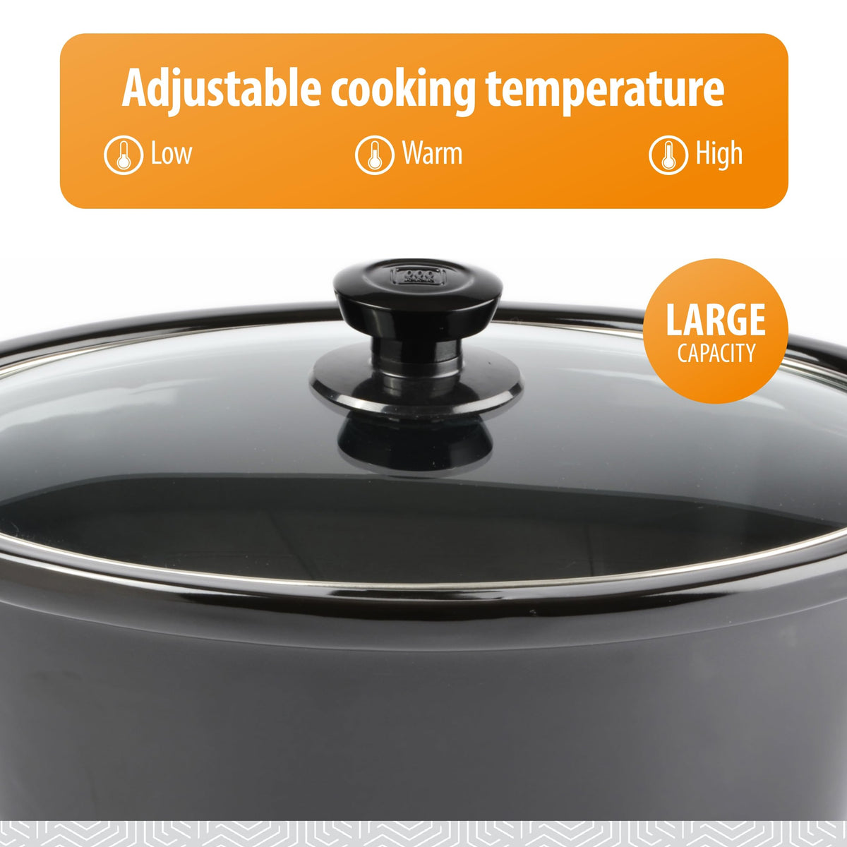 Stainless Steel 7 Quart Slow Cooker X7966
