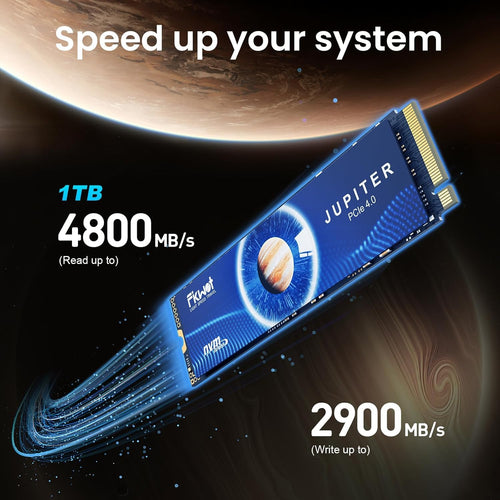 1TB PCIe Gen 4x4 M.2 2280 NVMe Internal SSD J283767