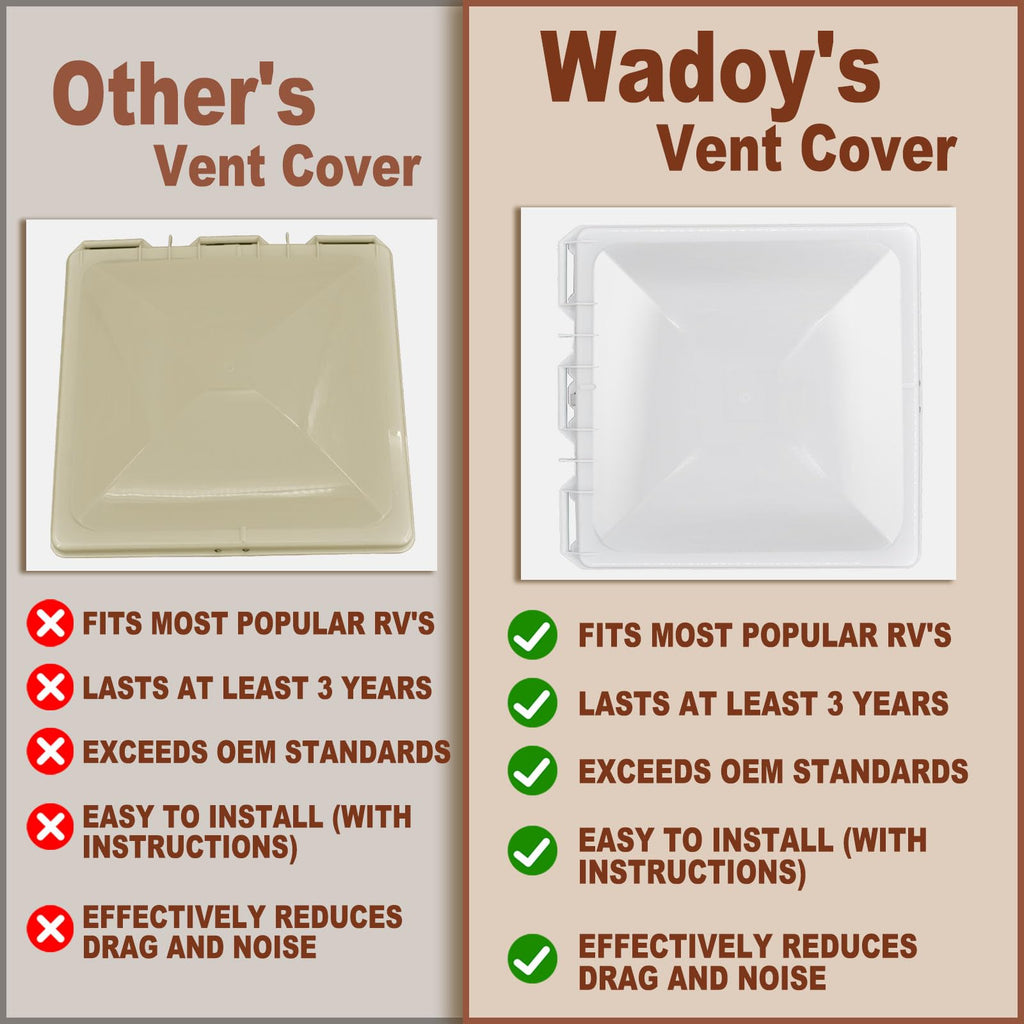 13" x 13" RV Vent Cover/Lid Metal Base T457015
