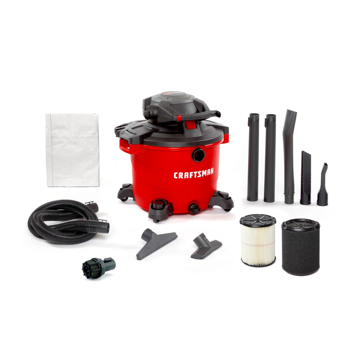 16 Gallon 6.5 Peak HP Wet Dry Vac with Detachable Blower S133152