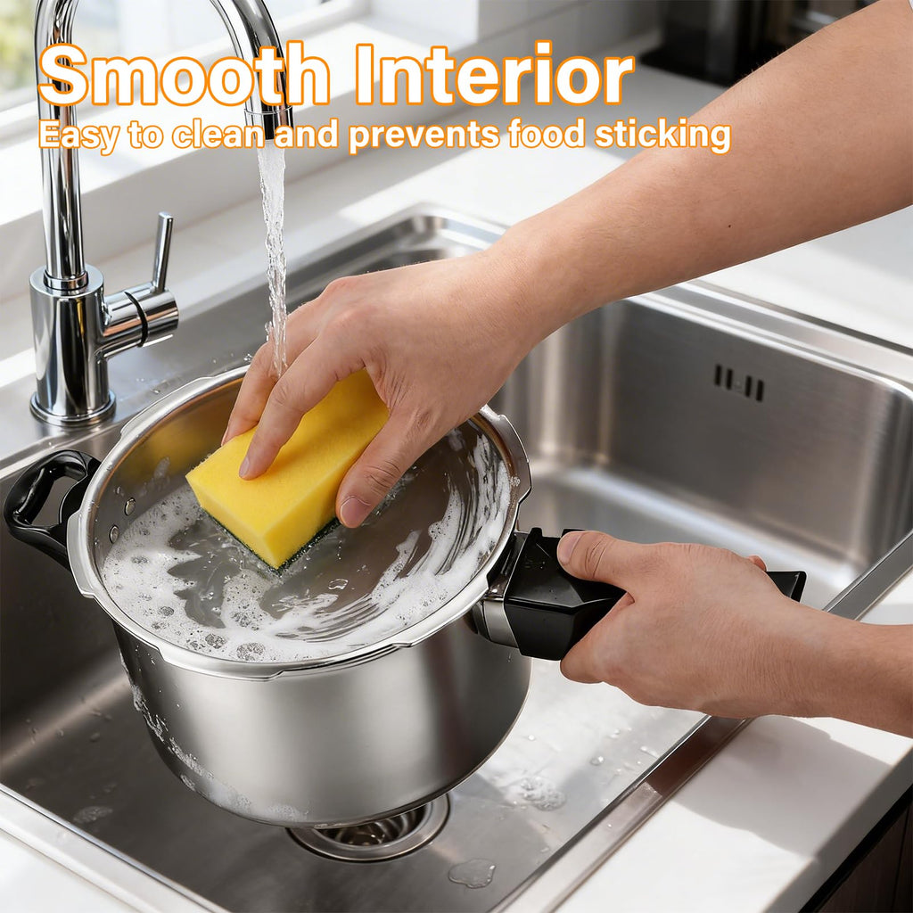 4.2 Quart Aluminum Stovetop Pressure Cooker Y52895